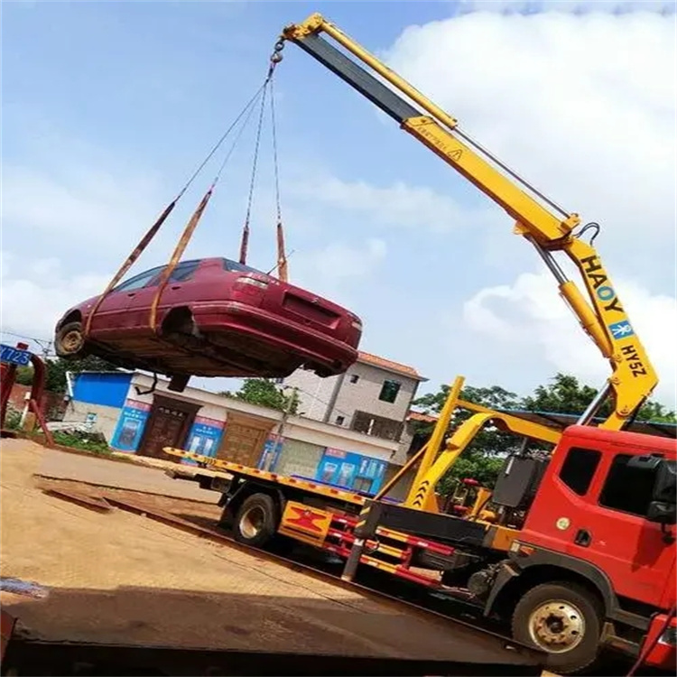 江永吊车救援小汽车怎么吊